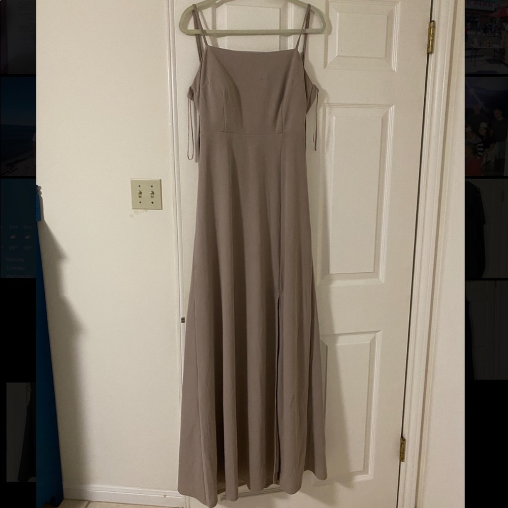 Birdiegrey bridesmaids dress